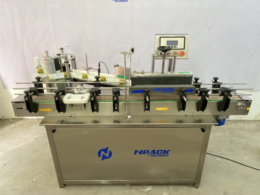 Automatic Bottle Sticker Labeling Machine
