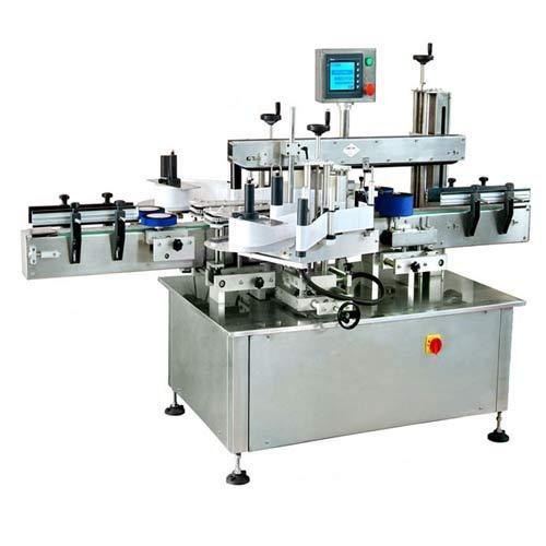 Automatic Double Sided Flat Bottle Sticker Labeling Machine
